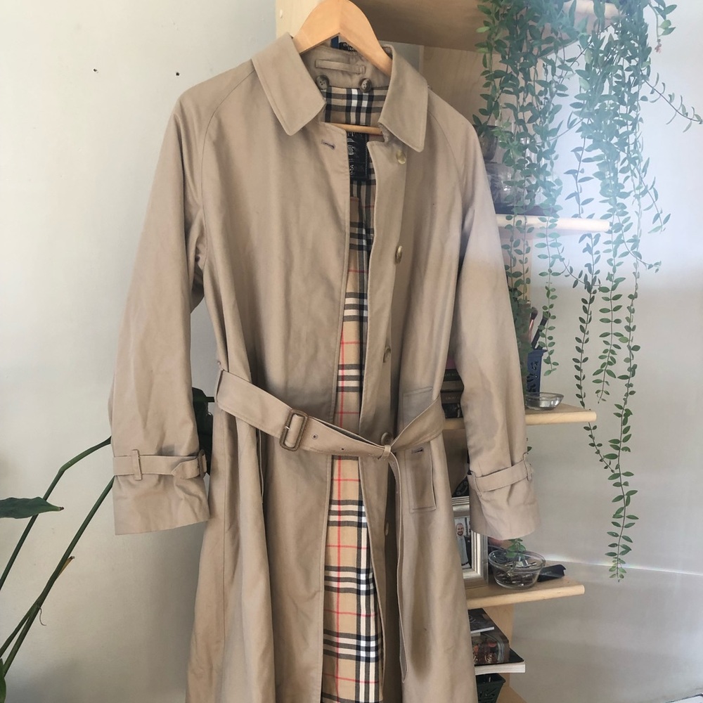 Vintage Burberry Trench - full length